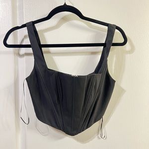 size 4 princess polly black 2 piece set